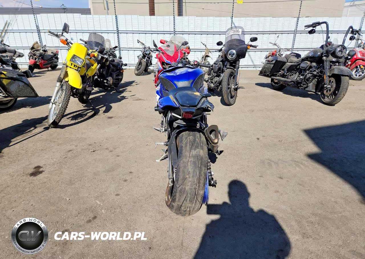 2022 Yamaha Yzfr1 VIN:JYARN66Y4NA000654 - 4