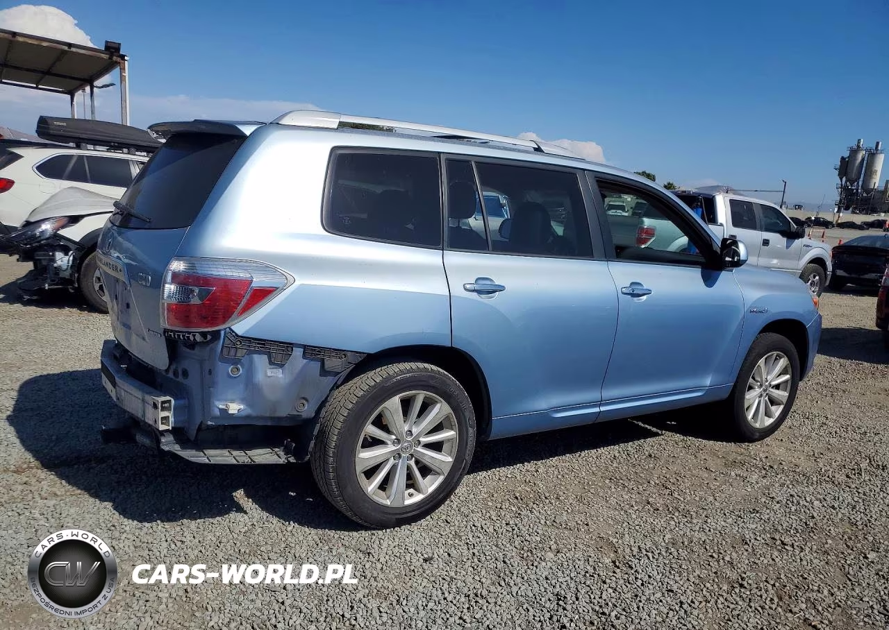 2008 Toyota Highlander Hybrid Limited VIN:JTEEW44A282018736 - 3