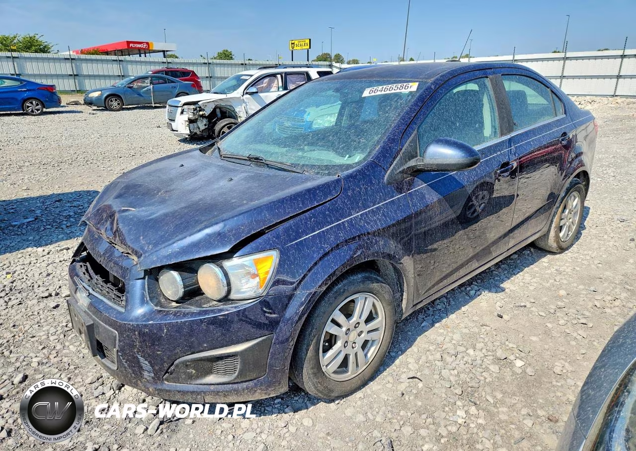 2016 Chevrolet Sonic Lt VIN:1G1JC5SH5G4126202 - 1