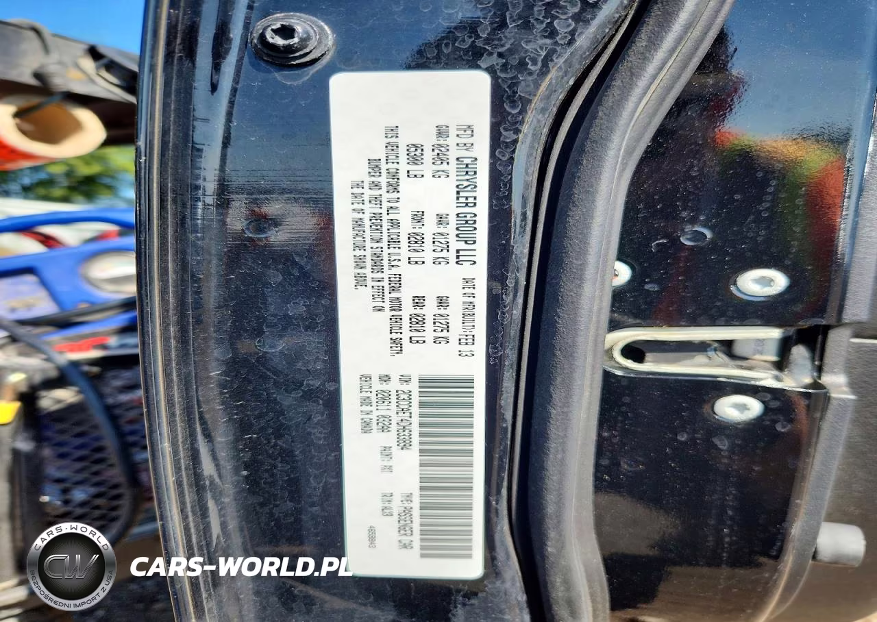 2013 Chrysler 300C VIN:2C3CCAET4DH633894 - 12