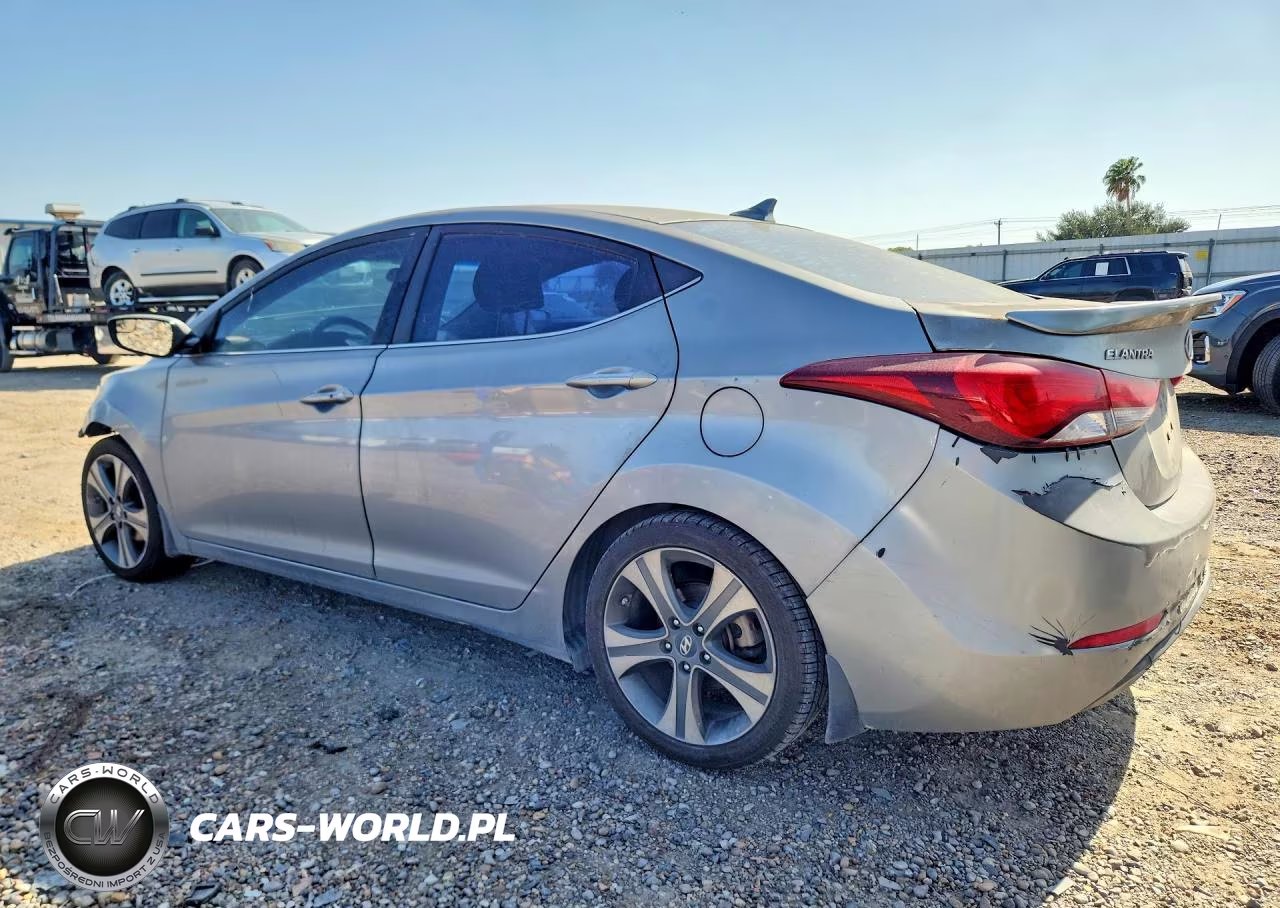 2015 Hyundai Elantra Sport VIN:KMHDH4AH9FU233054 - 2