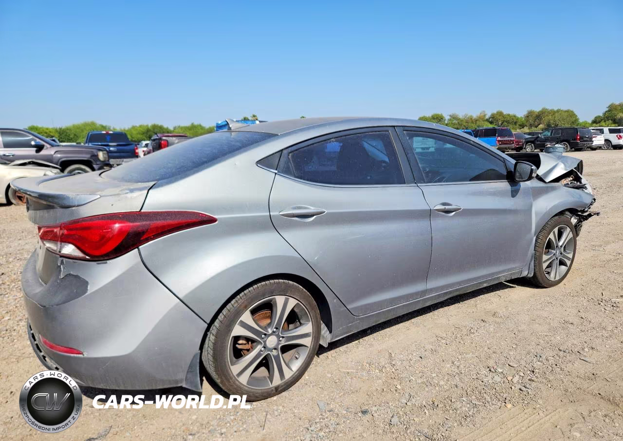 2015 Hyundai Elantra Sport VIN:KMHDH4AH9FU233054 - 3