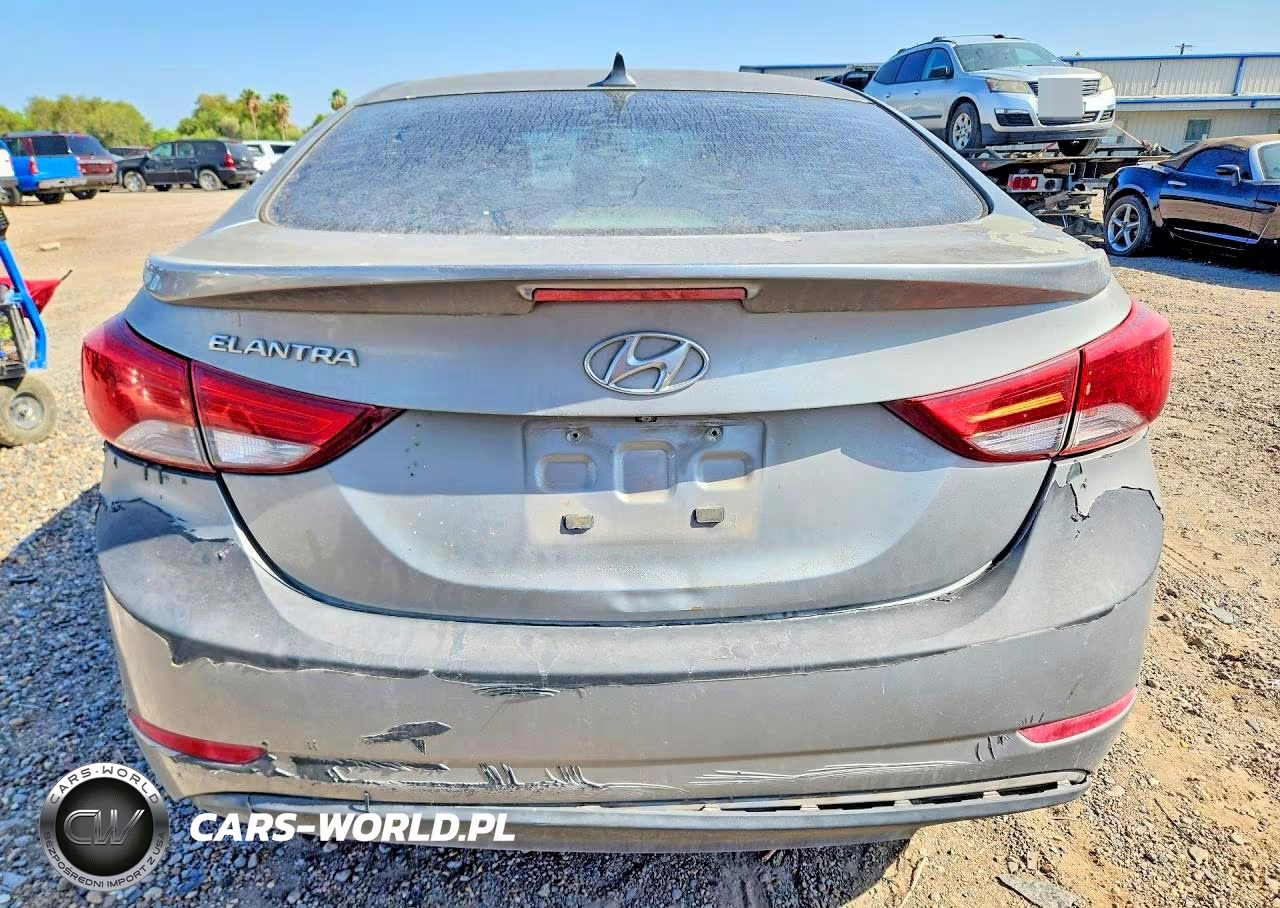 2015 Hyundai Elantra Sport VIN:KMHDH4AH9FU233054 - 6