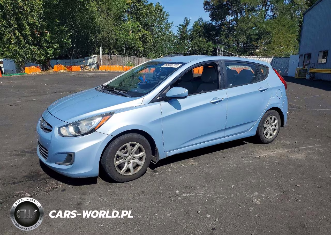 2014 Hyundai Accent Gs VIN:KMHCT5AE0EU168440 - 1