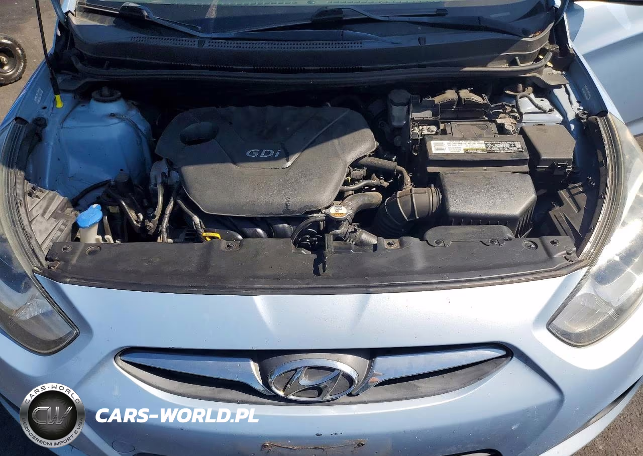 2014 Hyundai Accent Gs VIN:KMHCT5AE0EU168440 - 11