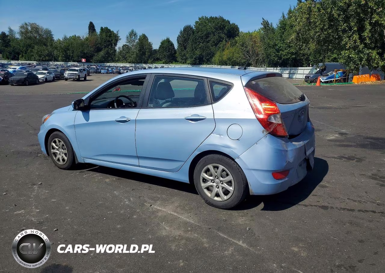 2014 Hyundai Accent Gs VIN:KMHCT5AE0EU168440 - 2