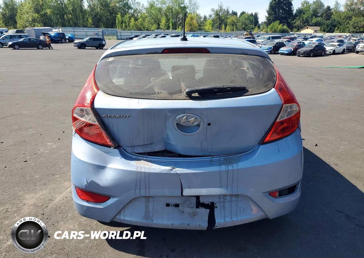 2014 Hyundai Accent Gs VIN:KMHCT5AE0EU168440 - 6