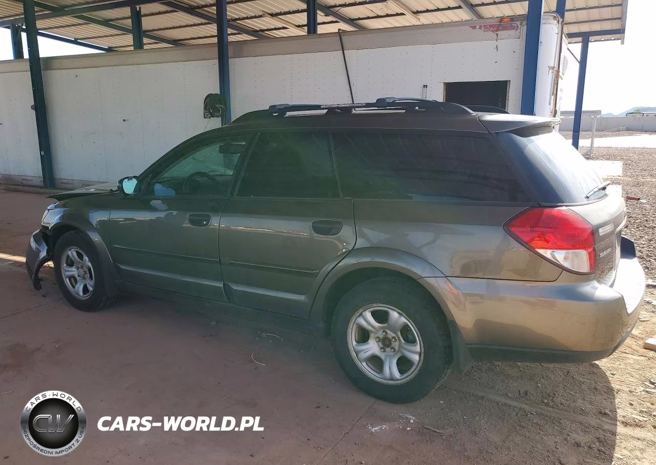 2008 Subaru Outback 2.5I VIN:4S4BP61CX86346142 - 2