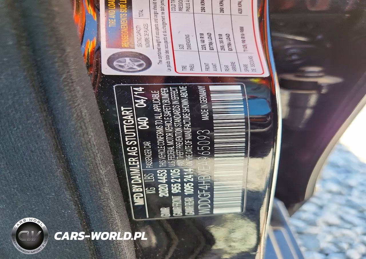 2014 Mercedes-Benz C 250 VIN:WDDGF4HBXEA965093 - 12
