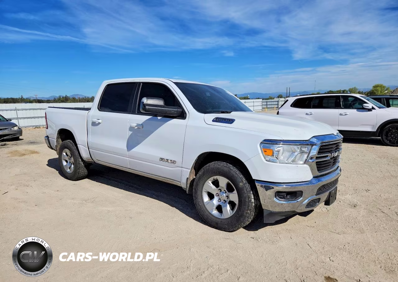 2021 Ram 1500 Big Horn-Lone Star VIN:1C6SRFFT0MN701768 - 4