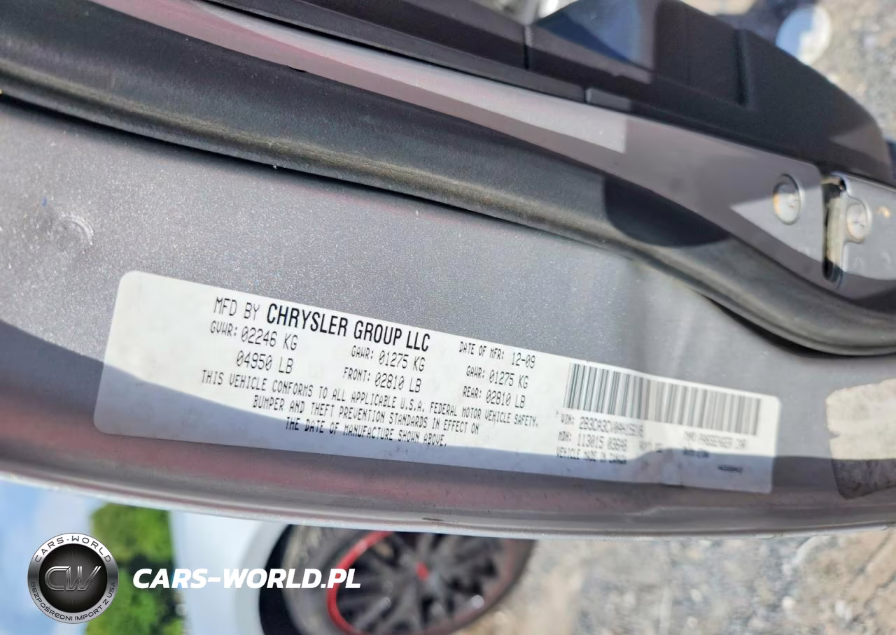 2010 Dodge Charger Sxt VIN:2B3CA3CV0AH156105 - 12