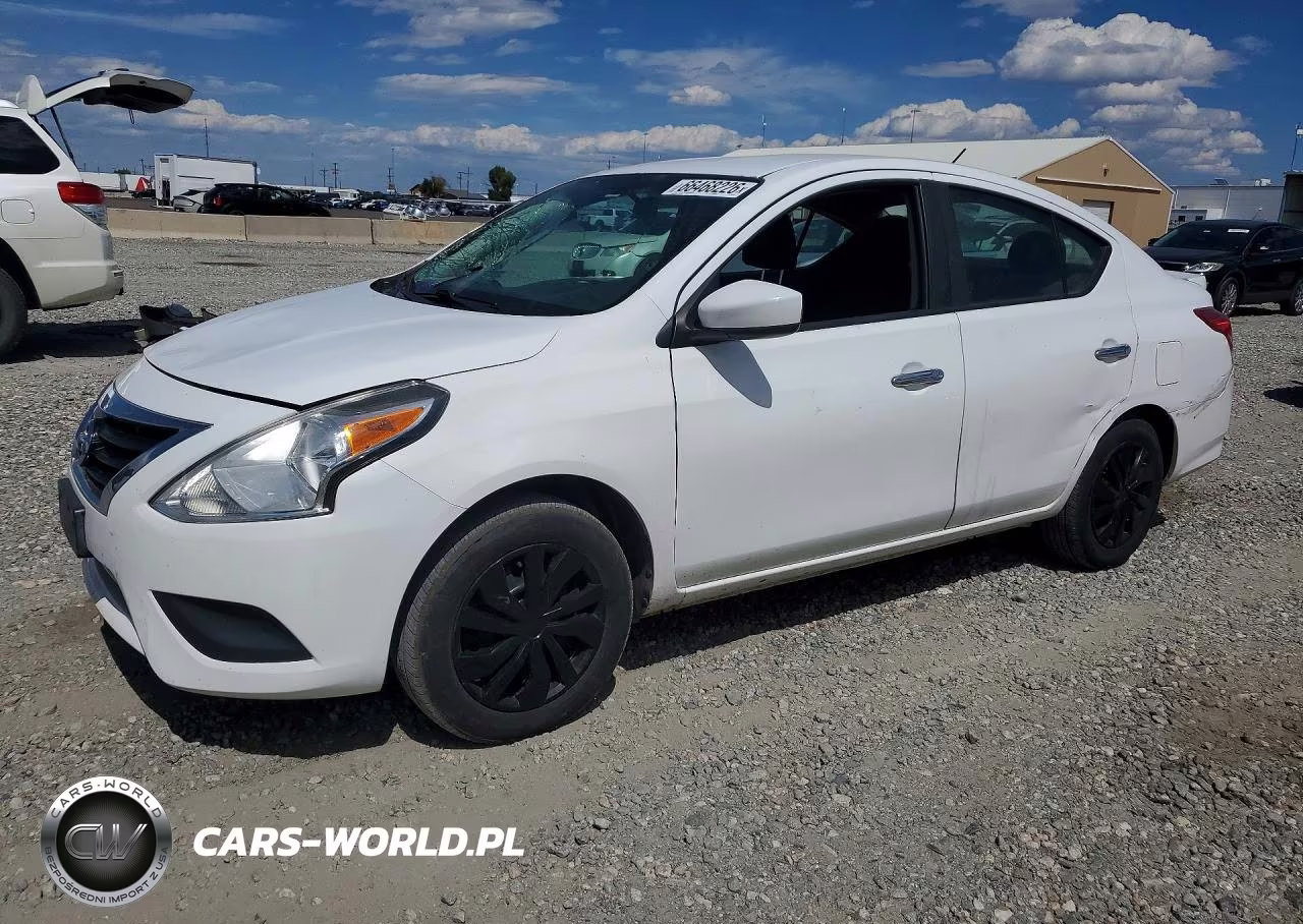 2018 Nissan Versa Sv VIN:3N1CN7AP9JL809720 - 1