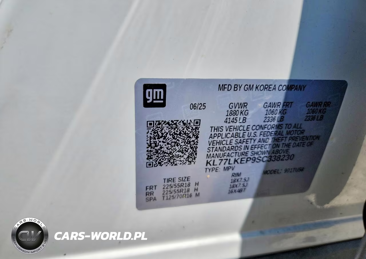 2025 Chevrolet Trax Activ VIN:KL77LKEP9SC338230 - 12