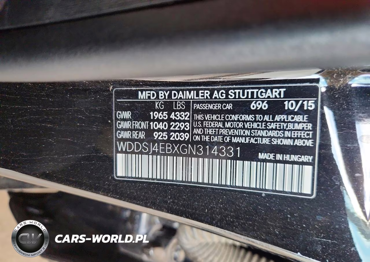 2016 Mercedes-Benz Cla 250 VIN:WDDSJ4EBXGN314331 - 12