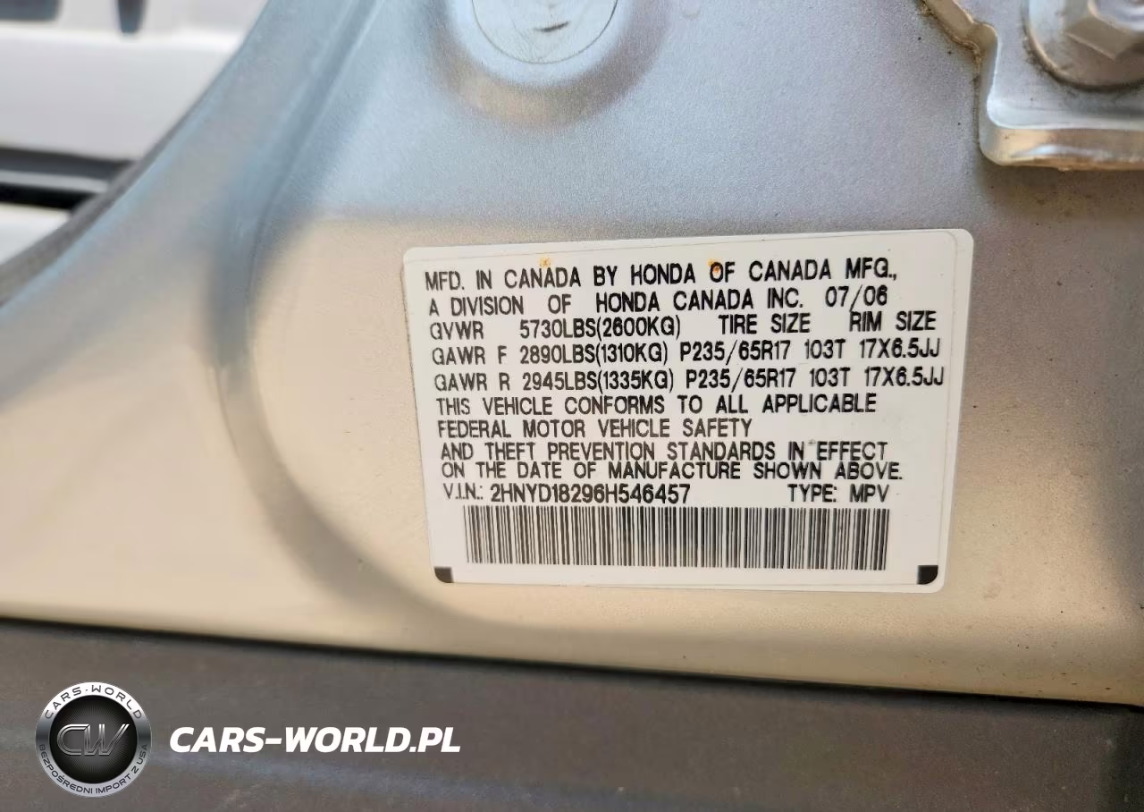 2006 Acura Mdx VIN:2HNYD18296H546457 - 12