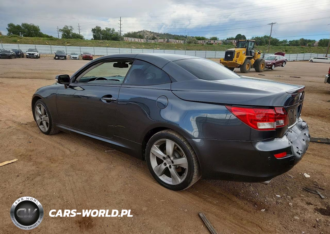 2011 Lexus Is 250C Base VIN:JTHFF2C28B2514959 - 2