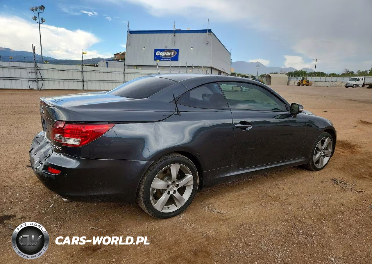 2011 Lexus Is 250C Base VIN:JTHFF2C28B2514959 - 3