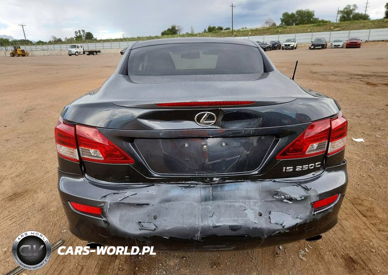 2011 Lexus Is 250C Base VIN:JTHFF2C28B2514959 - 6