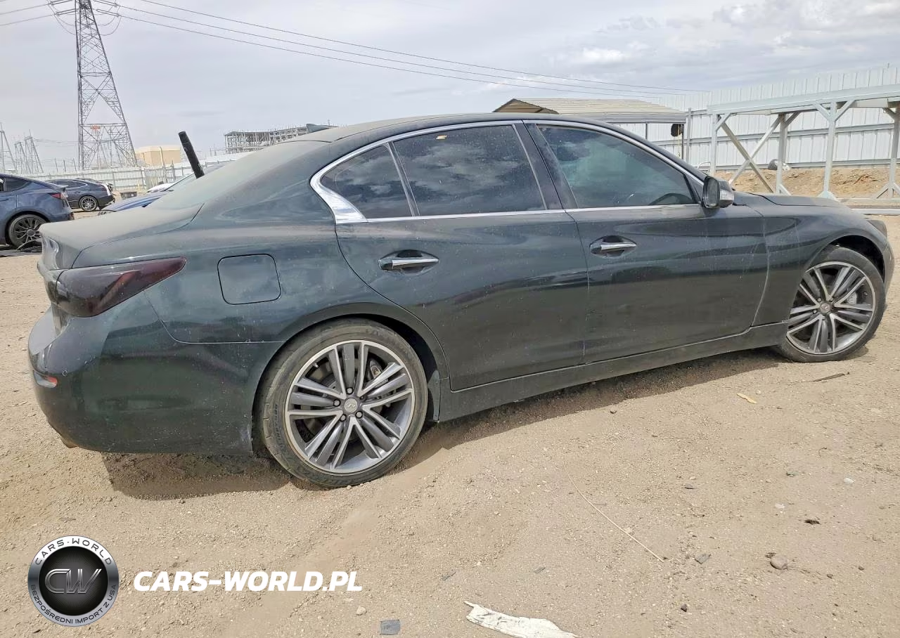 2014 Infiniti Q50 Hybrid Premium VIN:JN1AV7AR0EM701295 - 3