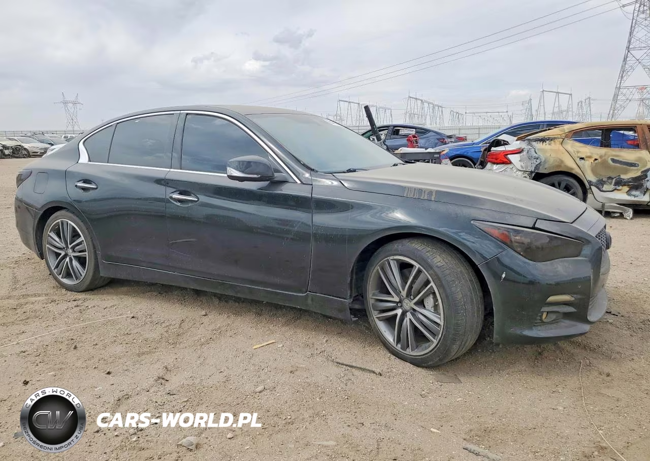 2014 Infiniti Q50 Hybrid Premium VIN:JN1AV7AR0EM701295 - 4