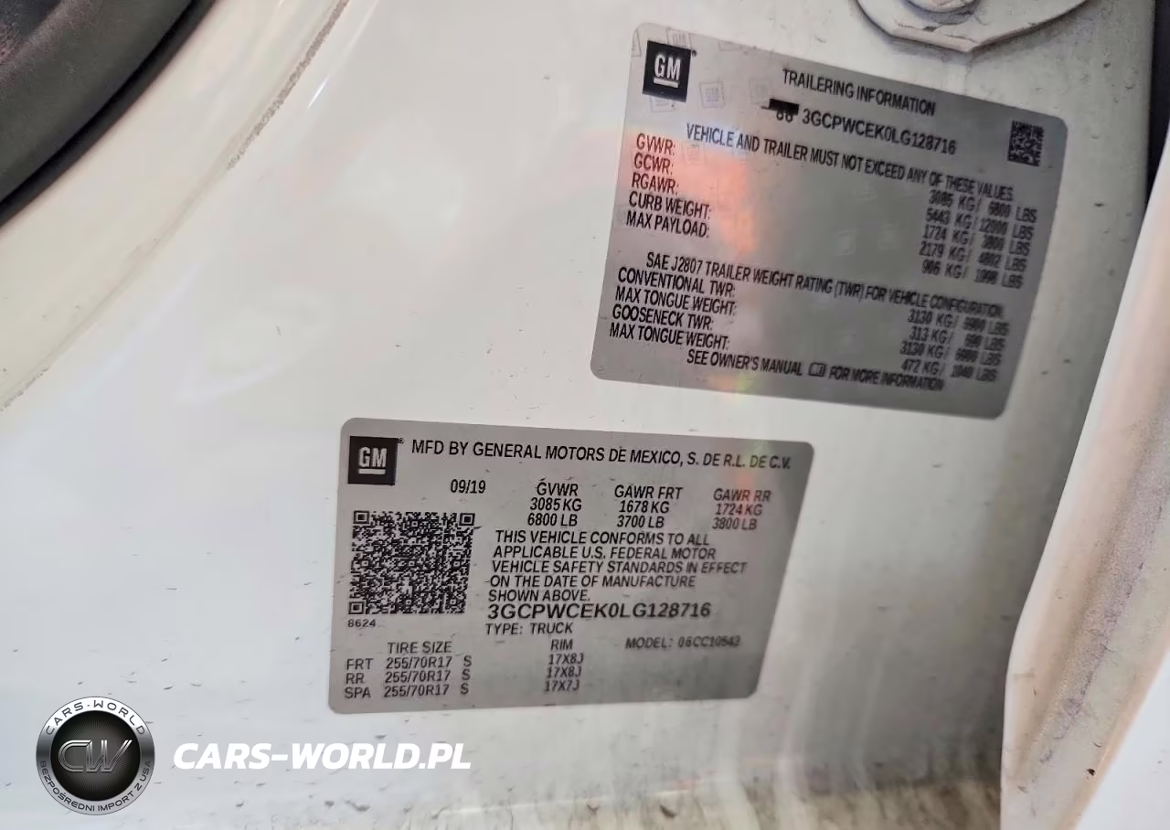 2020 Chevrolet Silverado C1500 Lt VIN:3GCPWCEK0LG128716 - 12