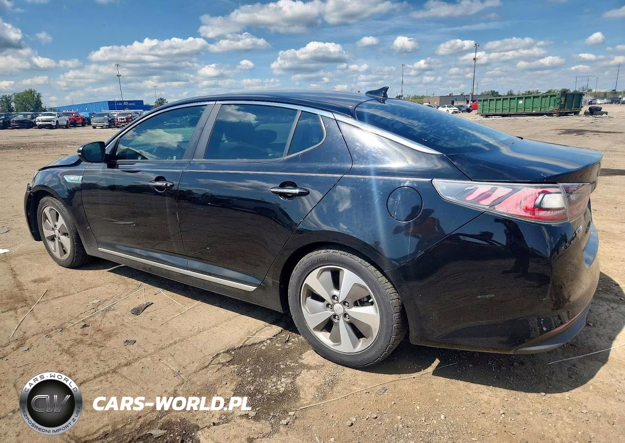 2014 Kia Optima Hybrid VIN:KNAGN4AD7E5075911 - 2