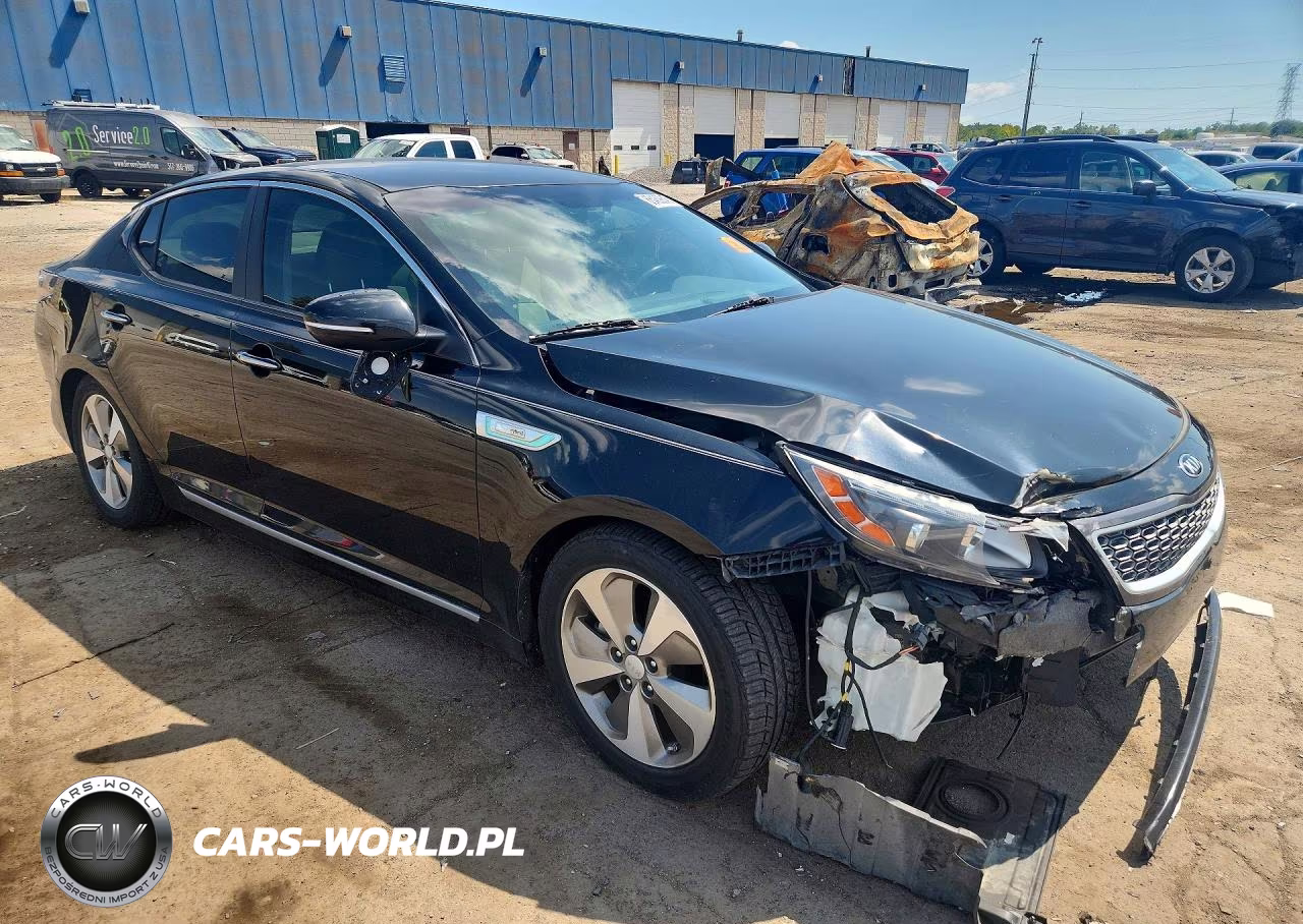 2014 Kia Optima Hybrid VIN:KNAGN4AD7E5075911 - 4