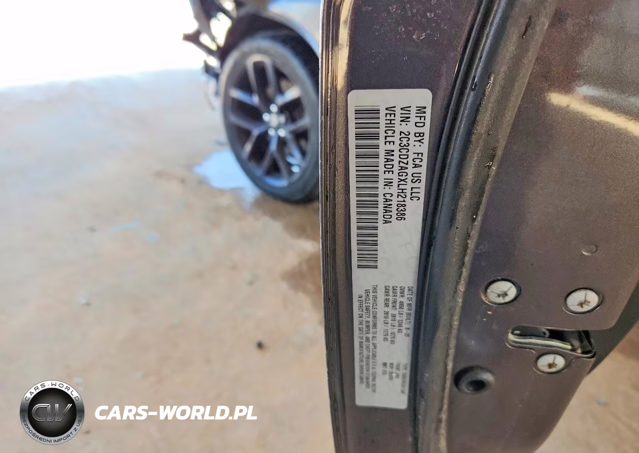 2020 Dodge Challenger Sxt VIN:2C3CDZAGXLH218386 - 12