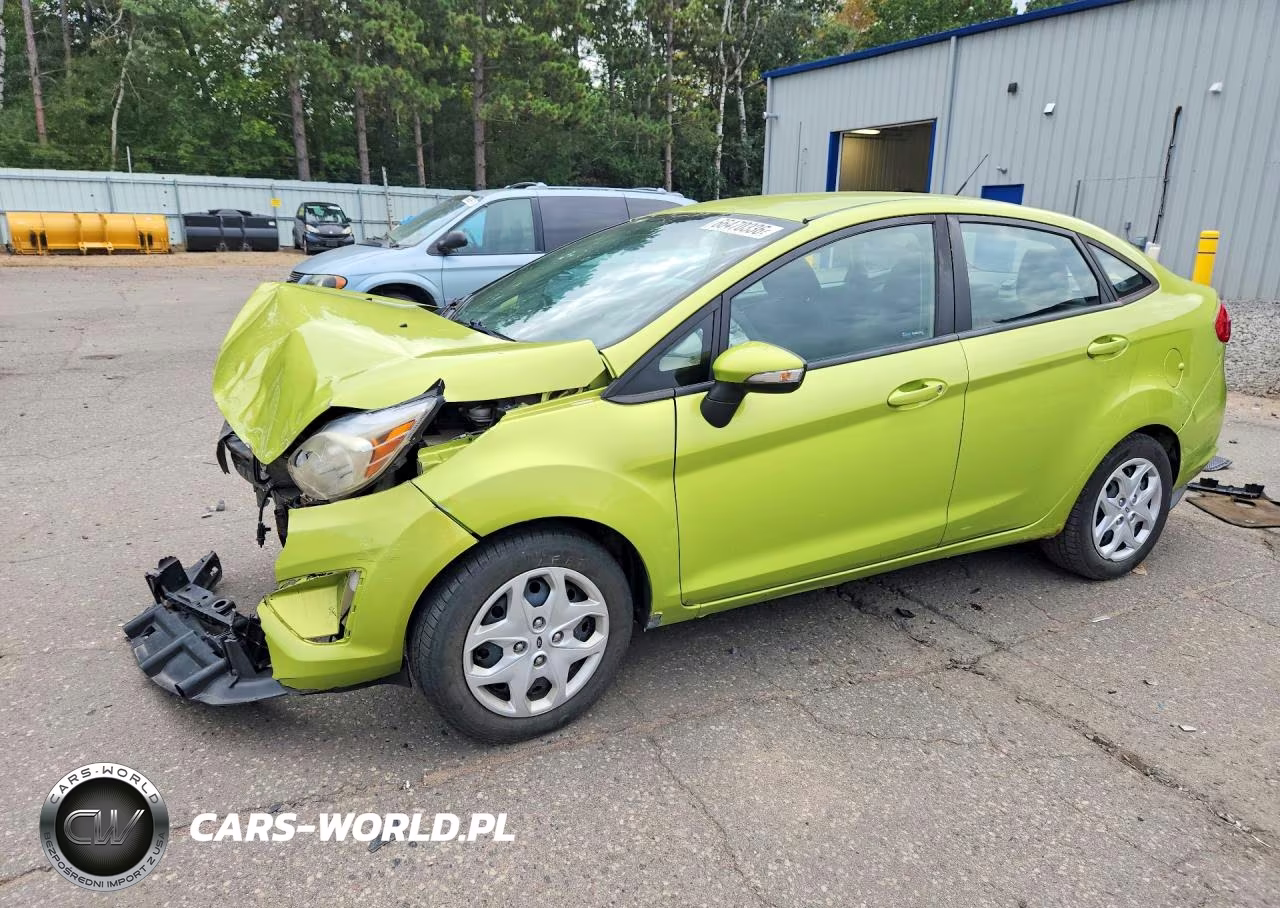 2013 Ford Fiesta Se VIN:3FADP4BJ1DM156082 - 1