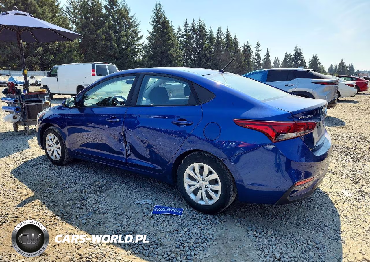 2019 Hyundai Accent Se VIN:3KPC24A30KE072575 - 2