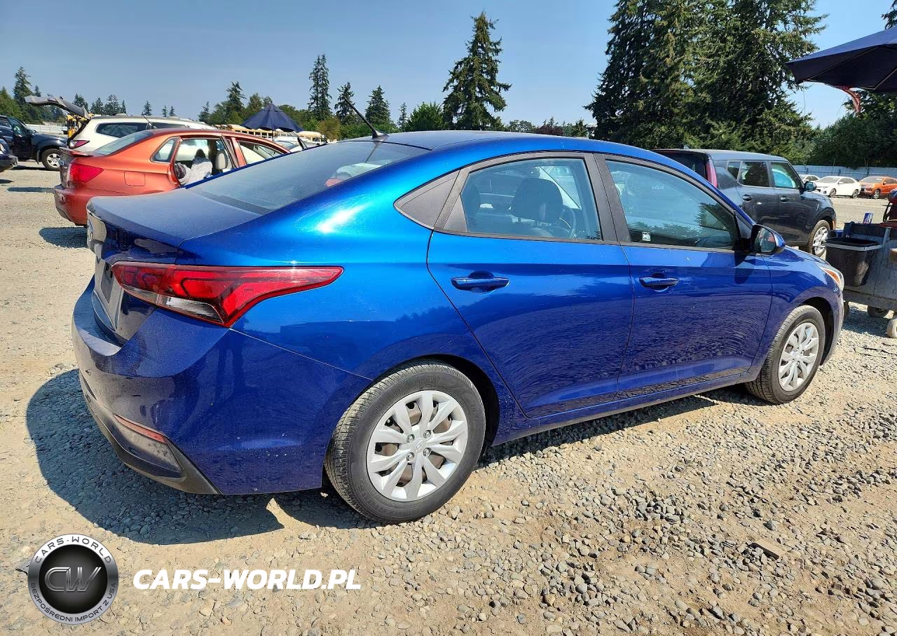 2019 Hyundai Accent Se VIN:3KPC24A30KE072575 - 3
