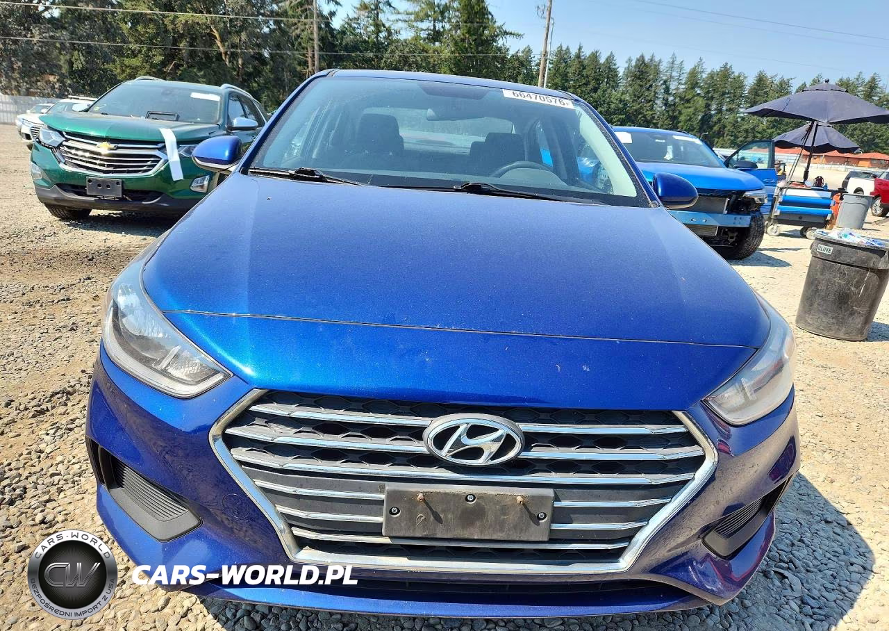 2019 Hyundai Accent Se VIN:3KPC24A30KE072575 - 5