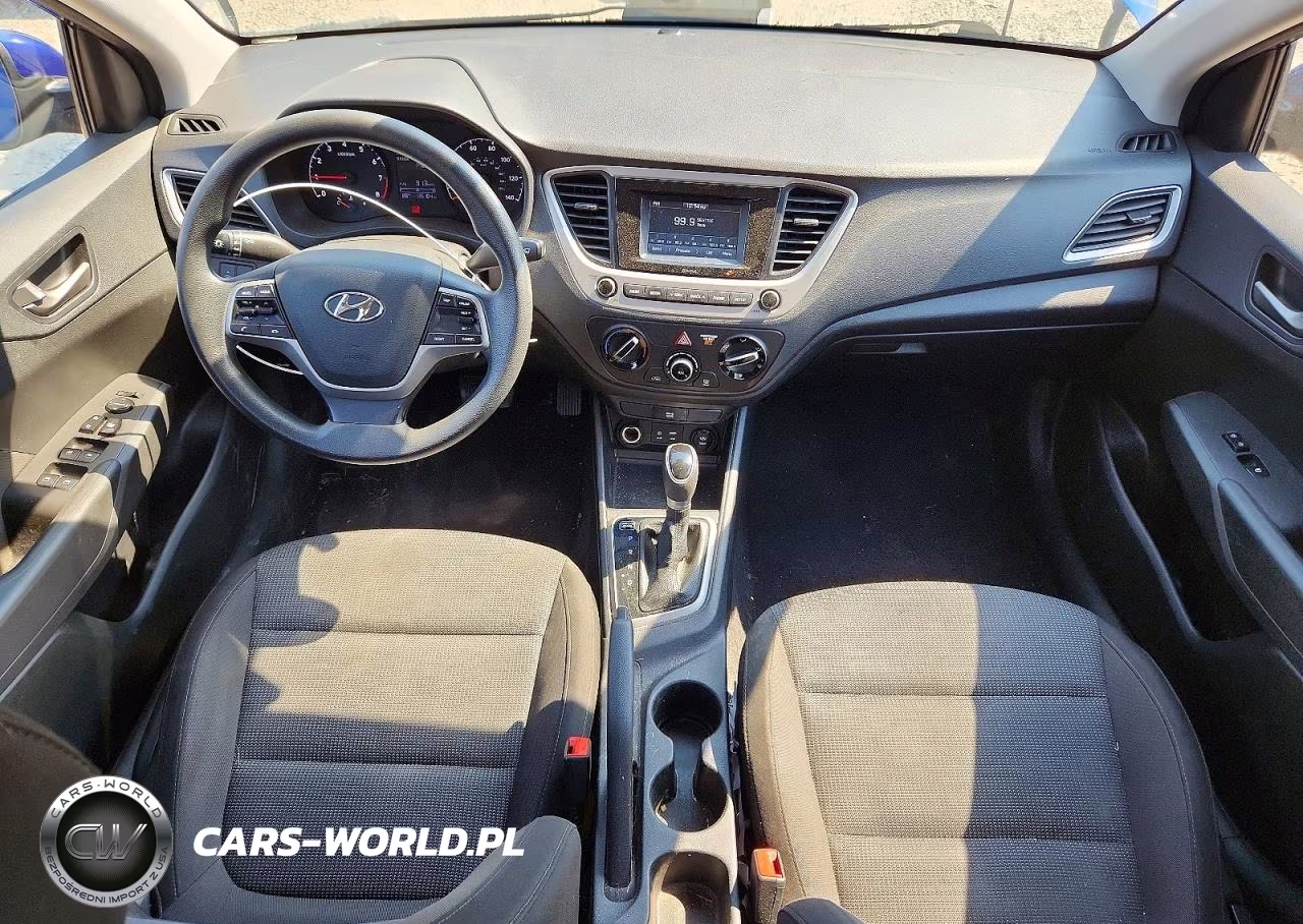 2019 Hyundai Accent Se VIN:3KPC24A30KE072575 - 8