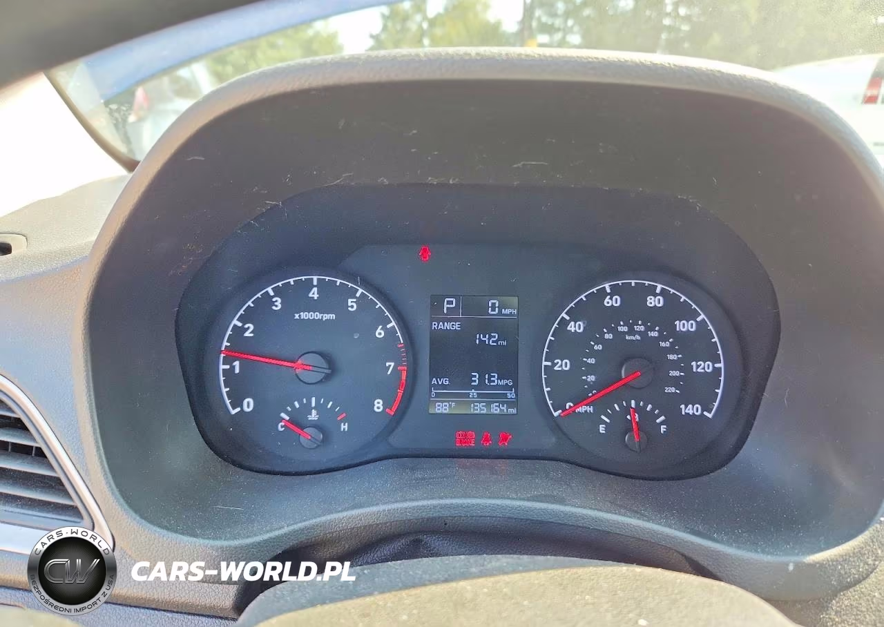 2019 Hyundai Accent Se VIN:3KPC24A30KE072575 - 9
