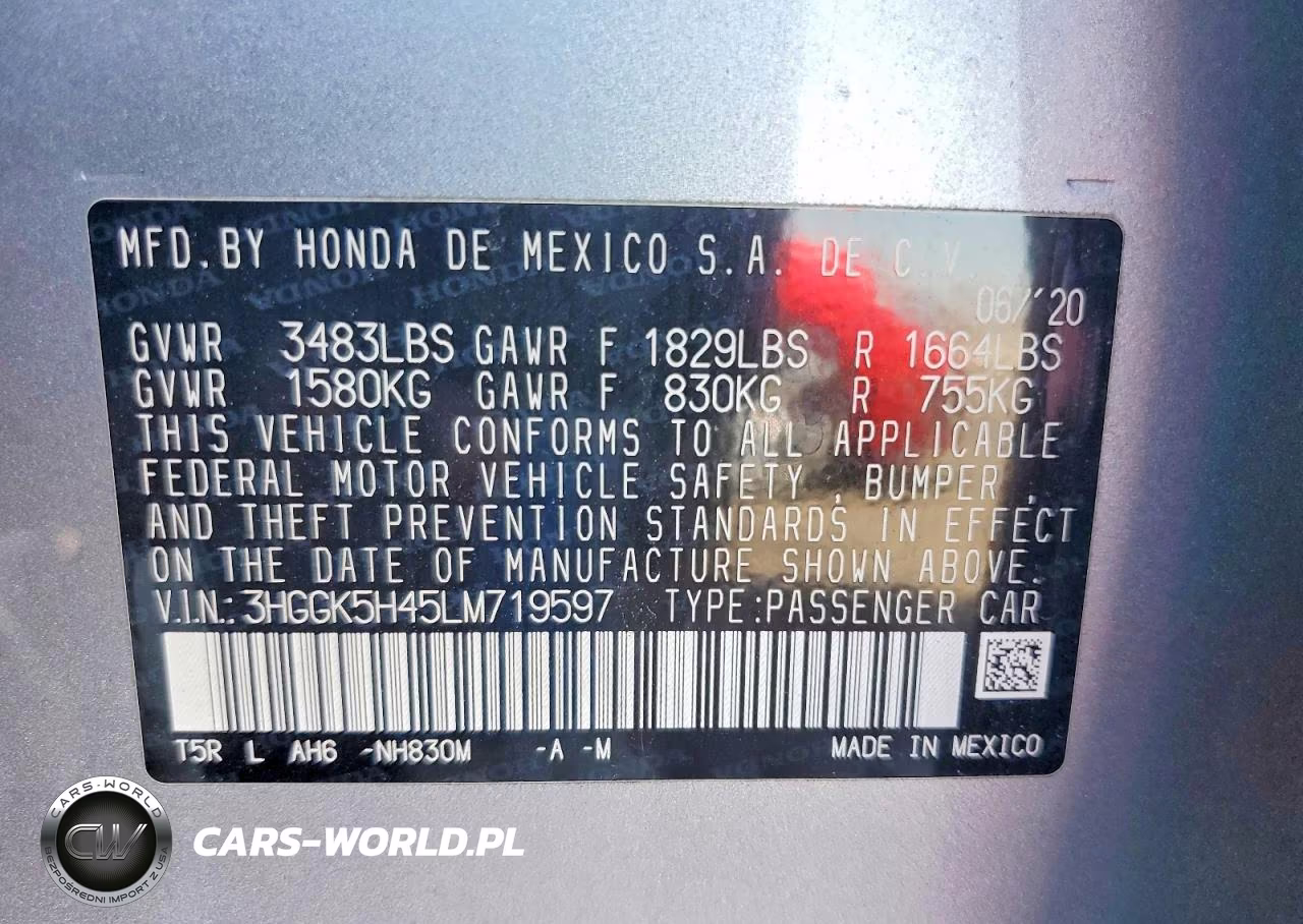 2020 Honda Fit Lx VIN:3HGGK5H45LM719597 - 13