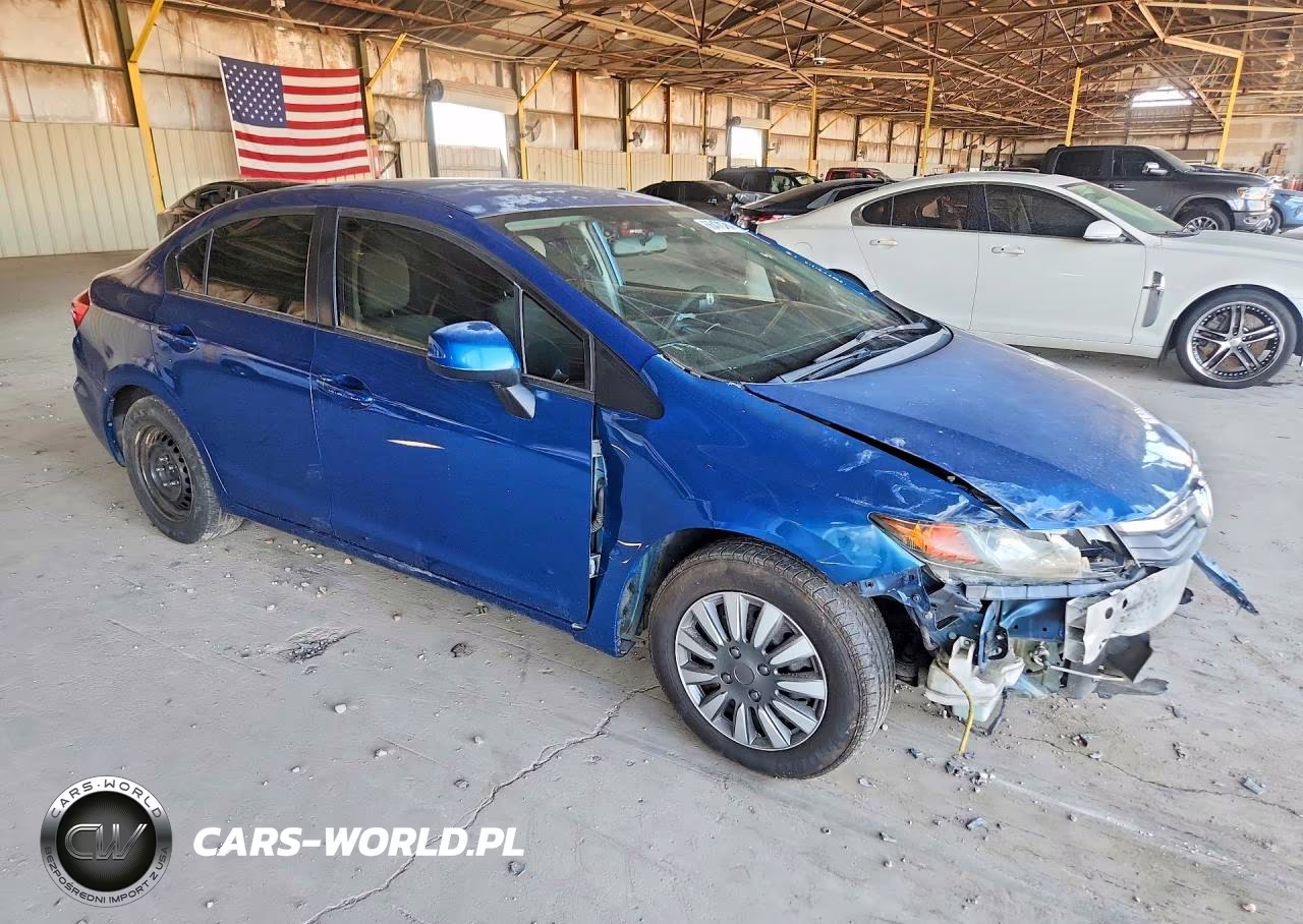2012 Honda Civic Lx VIN:19XFB2F58CE316597 - 4