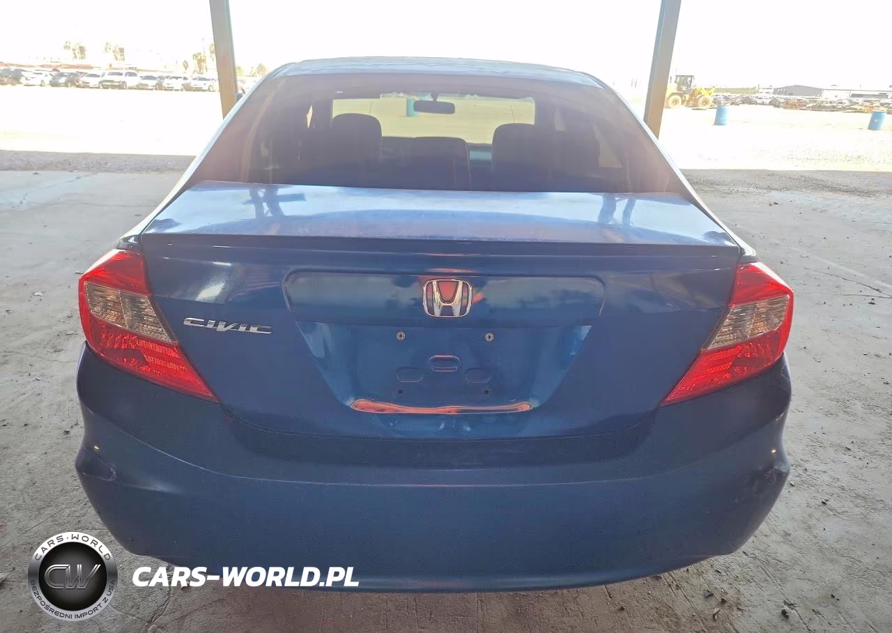 2012 Honda Civic Lx VIN:19XFB2F58CE316597 - 6