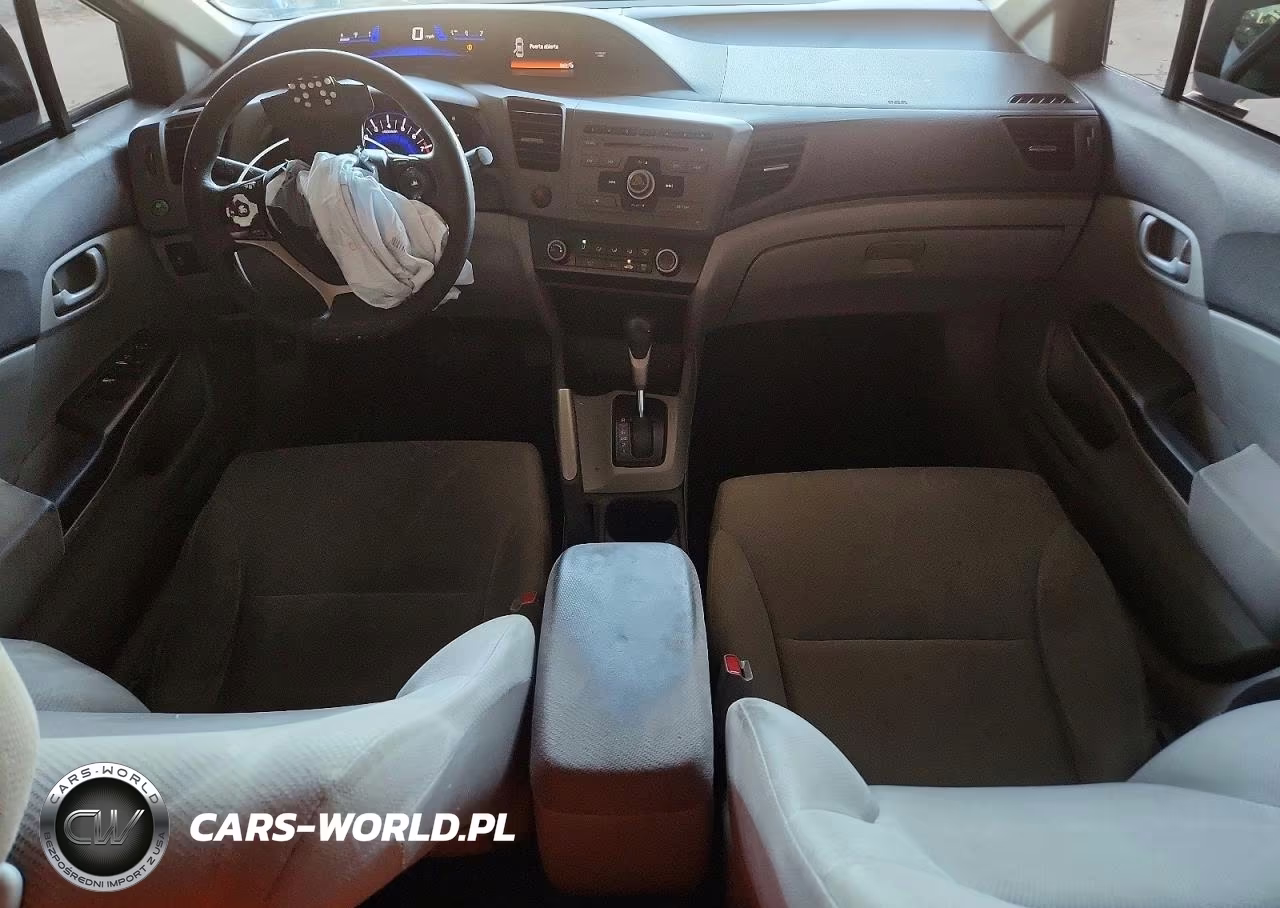 2012 Honda Civic Lx VIN:19XFB2F58CE316597 - 8
