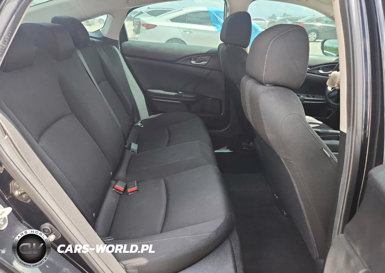 2019 Honda Civic Lx VIN:19XFC2F64KE210734 - 10