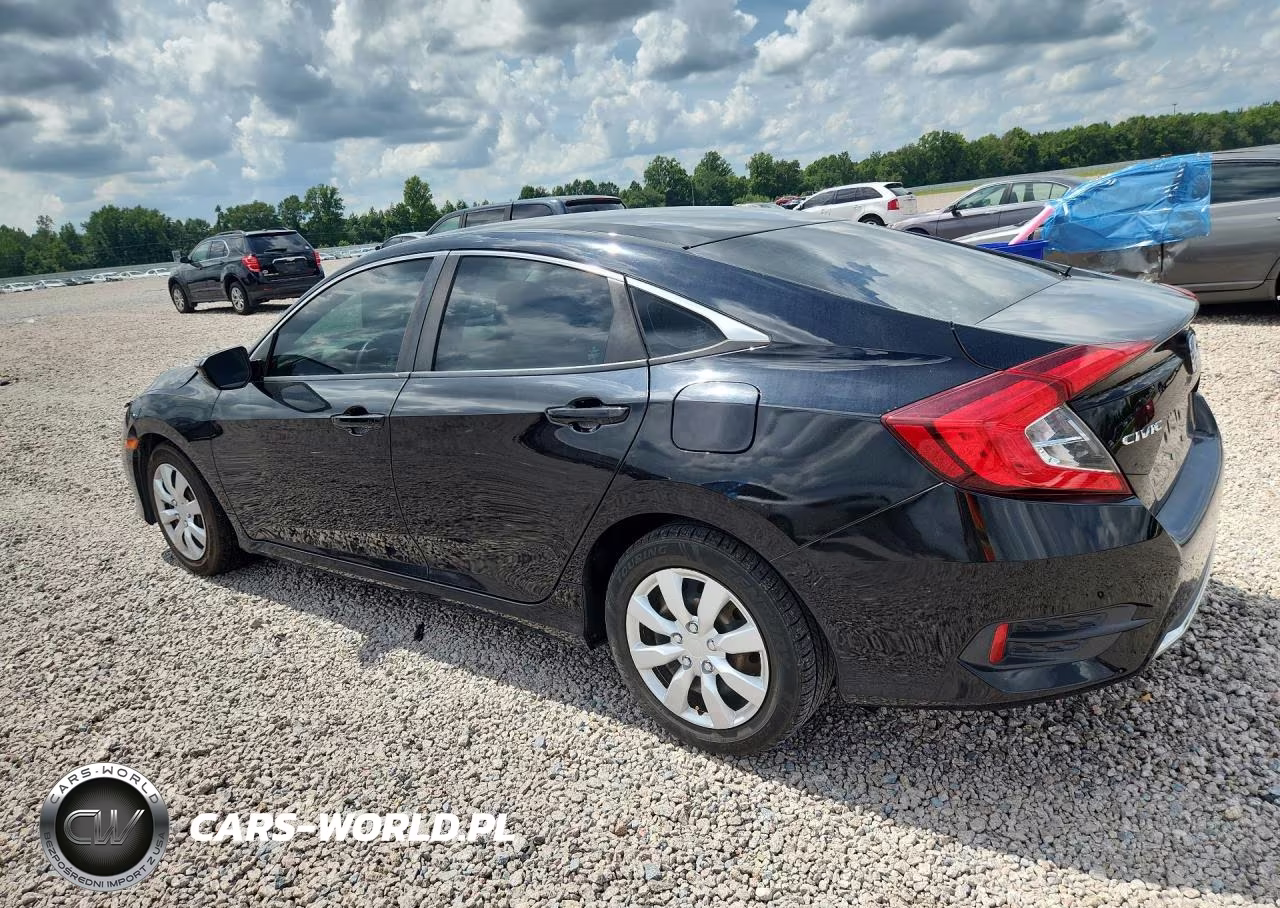 2019 Honda Civic Lx VIN:19XFC2F64KE210734 - 2