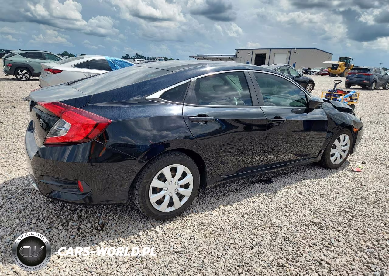 2019 Honda Civic Lx VIN:19XFC2F64KE210734 - 3