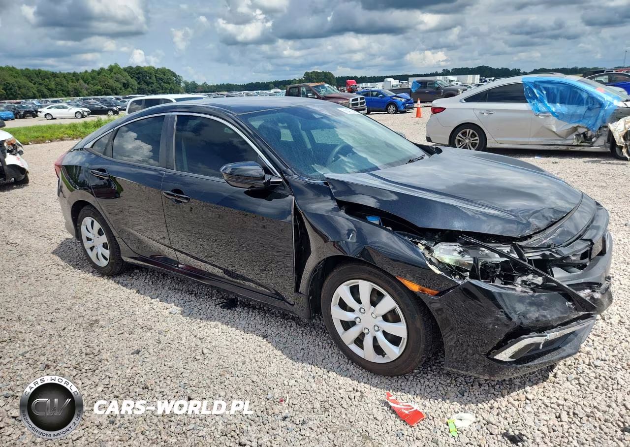 2019 Honda Civic Lx VIN:19XFC2F64KE210734 - 4