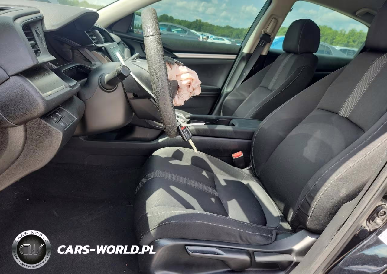 2019 Honda Civic Lx VIN:19XFC2F64KE210734 - 7