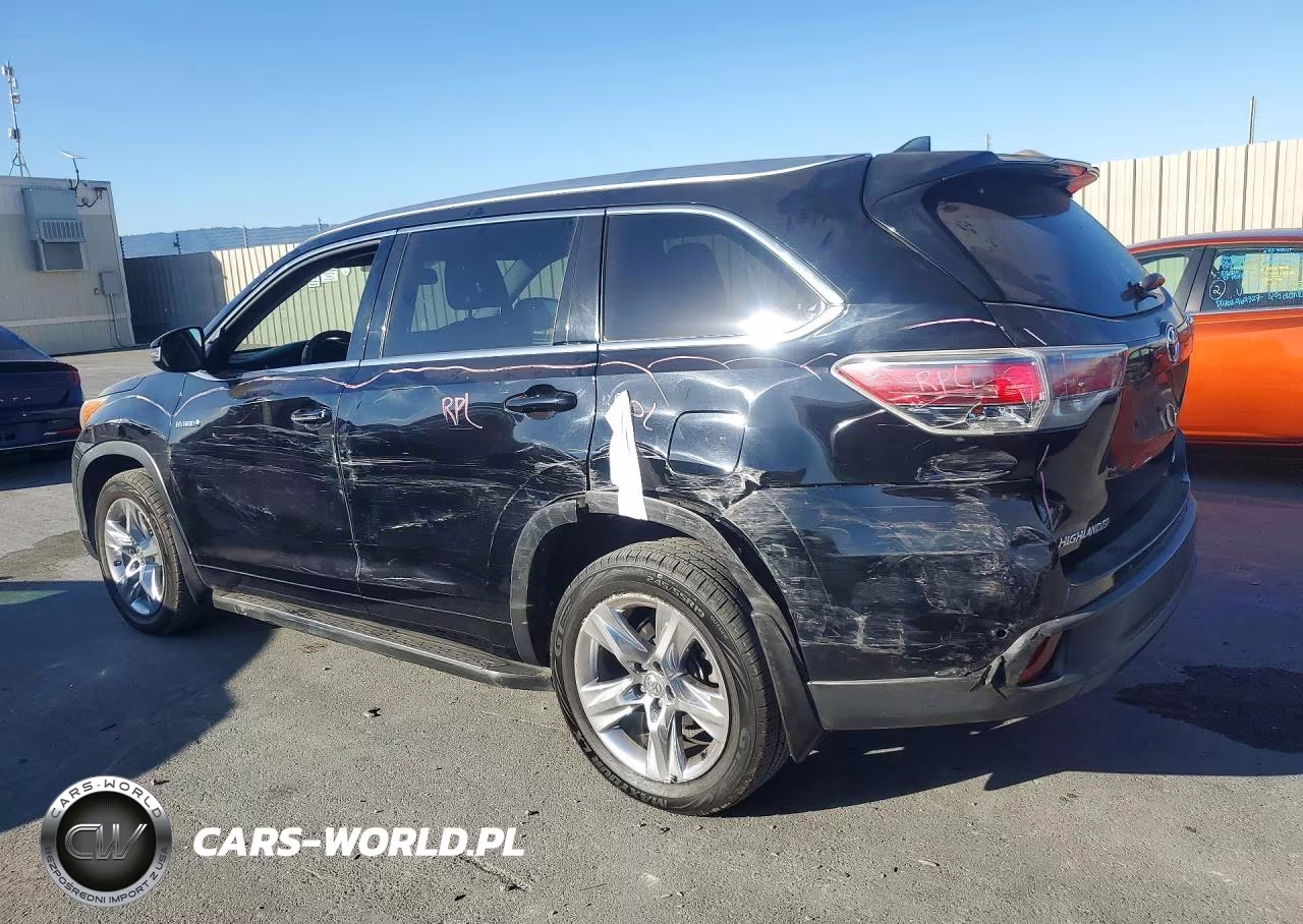 2015 Toyota Highlander Hybrid Limited VIN:5TDDCRFH8FS008668 - 2