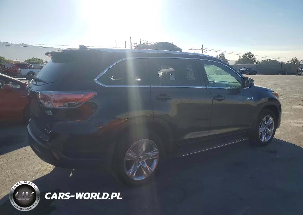 2015 Toyota Highlander Hybrid Limited VIN:5TDDCRFH8FS008668 - 3