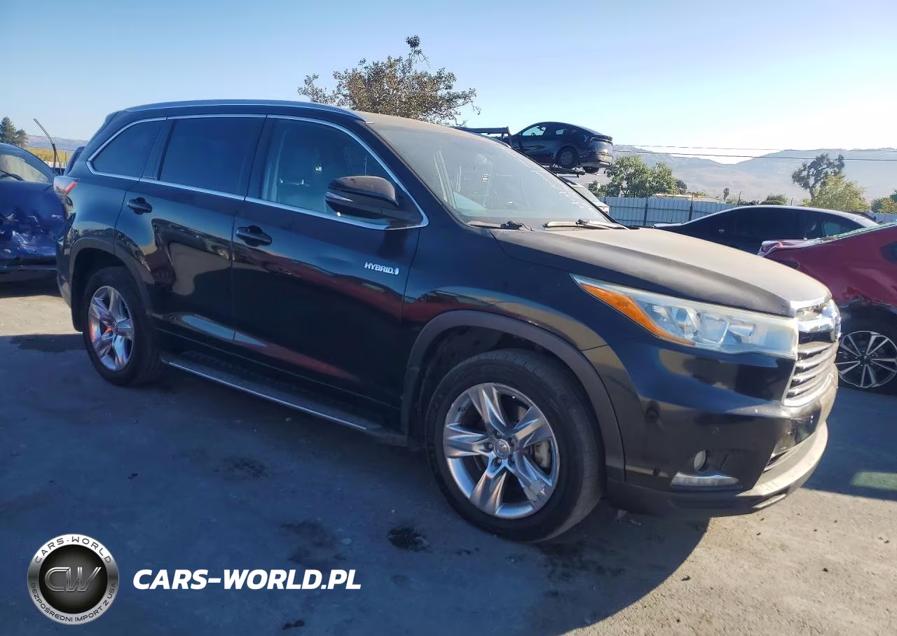 2015 Toyota Highlander Hybrid Limited VIN:5TDDCRFH8FS008668 - 4