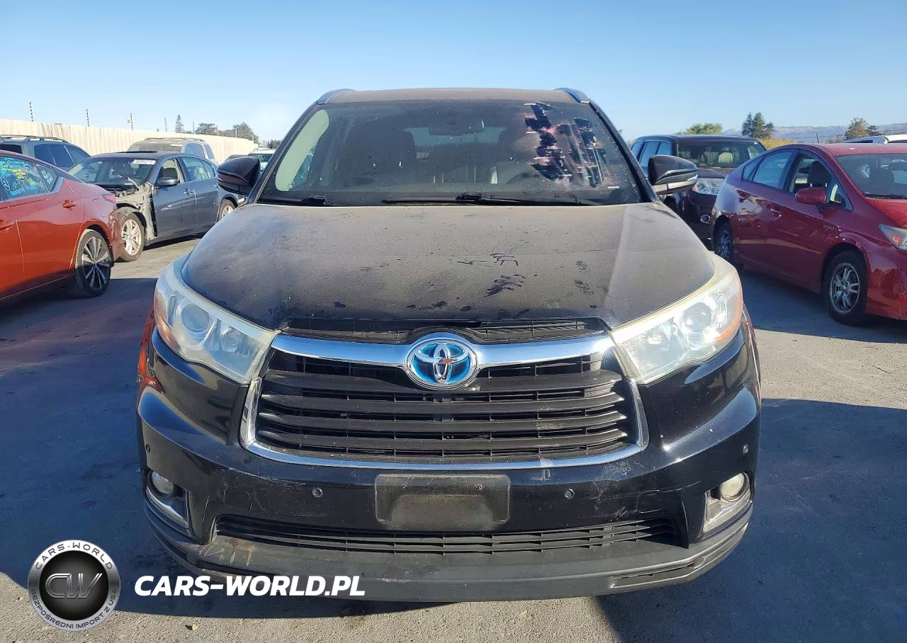 2015 Toyota Highlander Hybrid Limited VIN:5TDDCRFH8FS008668 - 5