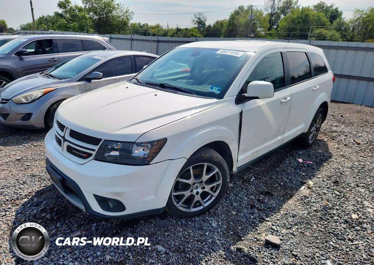 2018 Dodge Journey Gt VIN:3C4PDCEG9JT380499 - 1