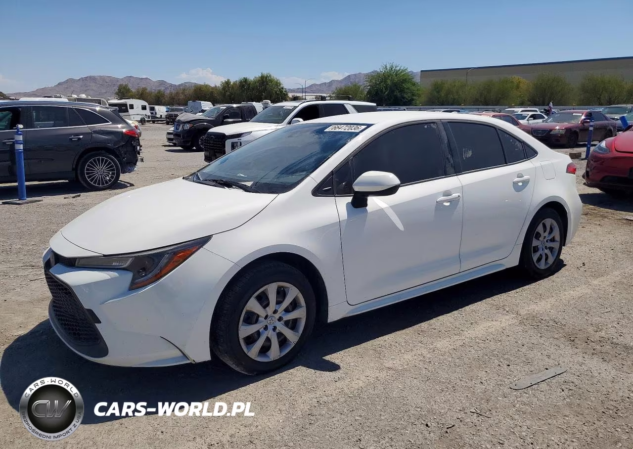 2021 Toyota Corolla Le VIN:JTDEPMAEXMJ182499 - 1