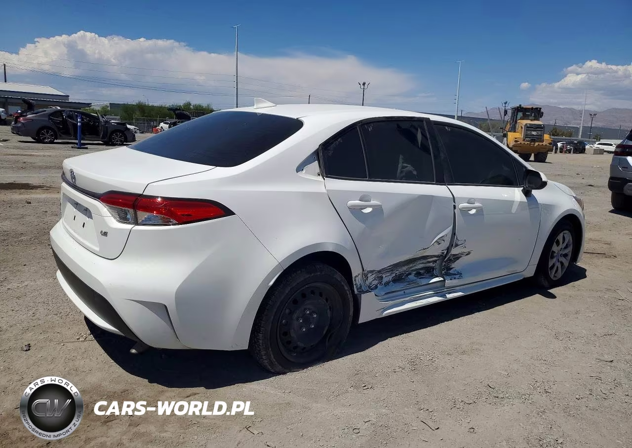2021 Toyota Corolla Le VIN:JTDEPMAEXMJ182499 - 3